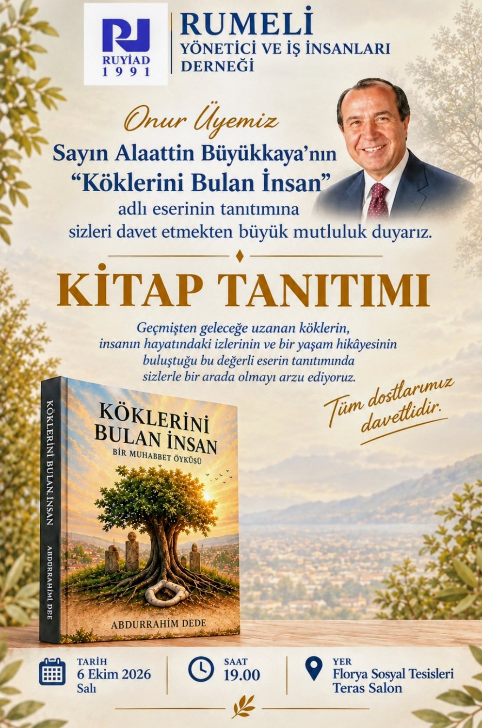 RUYİAD — Book Presentation etkinlik afişi